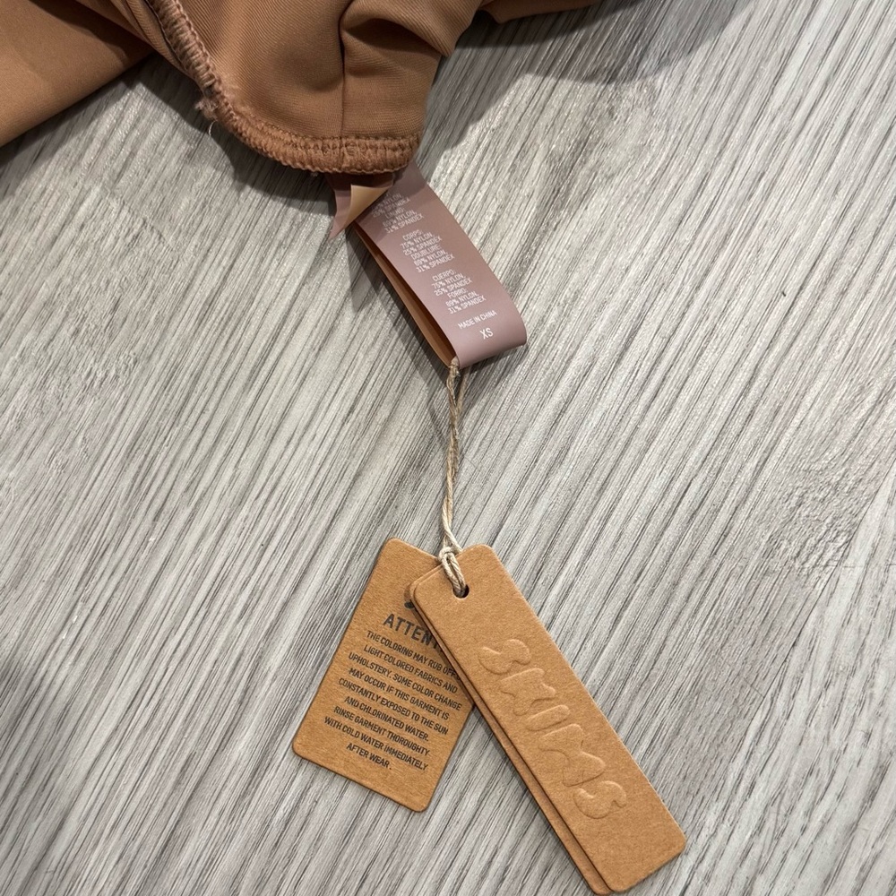 NWT Skims Swim | Tan Maxi Skirt - Picture 4 of 4